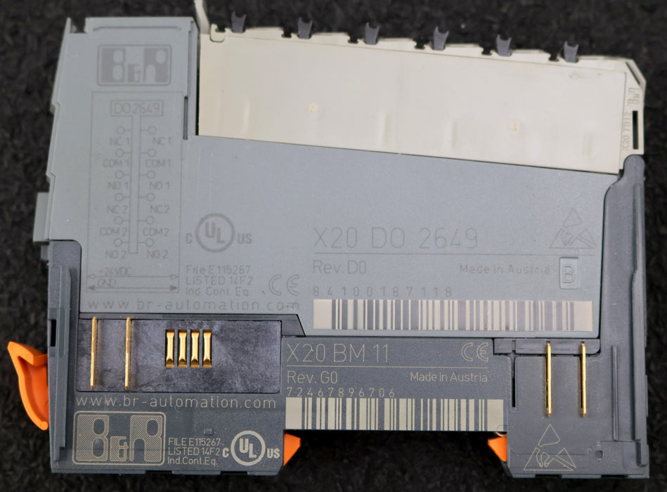 Bild des Artikels B&R-AUTOMATION-digitales-Ausgangsmodul-Typ-X20-DO-2649-mit-Busmodul-X20-BM-11