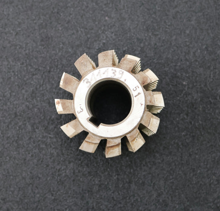 Bild des Artikels PWS-Zahnrad-Wälzfräser-gear-hob-m=3,5mm-20°-EGW-BPII-DIN-3972-Ø80x71xØ32mm-LKN