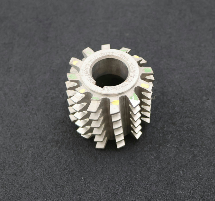 Bild des Artikels PWS-Zahnrad-Wälzfräser-gear-hob-m=3,5mm-20°-EGW-BPIII-DIN-3972-2gg.-Rechts