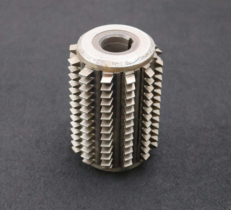 Bild des Artikels SAAZOR-Zahnrad-Wälzfräser-gear-hob-m=-3mm-20°-EGW-Ø153x100xØ32mm-mit-LKN