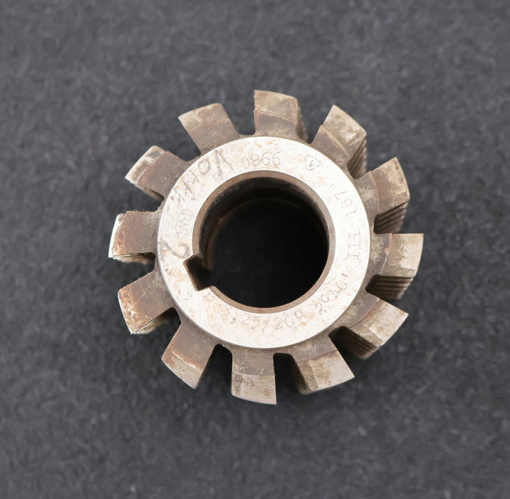 Bild des Artikels PWS-Zahnrad-Wälzfräser-gear-hob-m=3,25mm-20°-EGW-BPIII-DIN-3972-Ø80x70xØ32mm