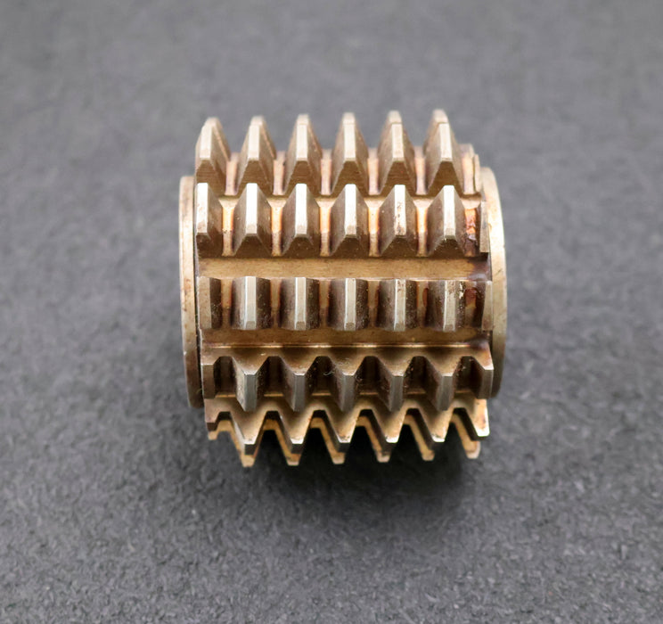 Bild des Artikels PWS-Zahnrad-Wälzfräser-gear-hob-m=3,25mm-20°-EGW-BPIII-DIN-3972-Ø80x70xØ32mm
