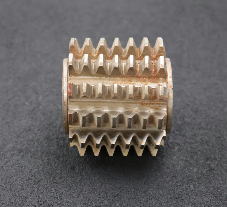 Bild des Artikels PWS-Zahnrad-Wälzfräser-gear-hob-m=3,0mm-20°-EGW-BPII-DIN-3972-1gg.-Links
