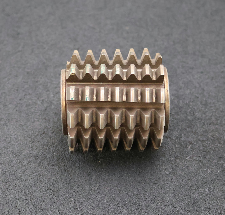 Bild des Artikels PWS-Zahnrad-Wälzfräser-gear-hob-m=3,0mm-20°-EGW-BPII-DIN-3972-Ø70x71xØ27mm