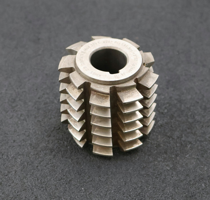 Bild des Artikels FETTE-Zahnrad-Wälzfräser-gear-hob-m=3,25mm-20°-EGW-BPIII-DIN-3972-Ø74x70xØ32mm