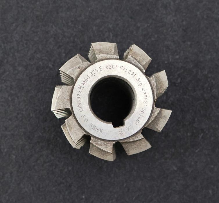 Bild des Artikels FETTE-Zahnrad-Wälzfräser-gear-hob-m=3,25mm-20°-EGW-BPIII-DIN-3972-Ø74x70xØ32mm