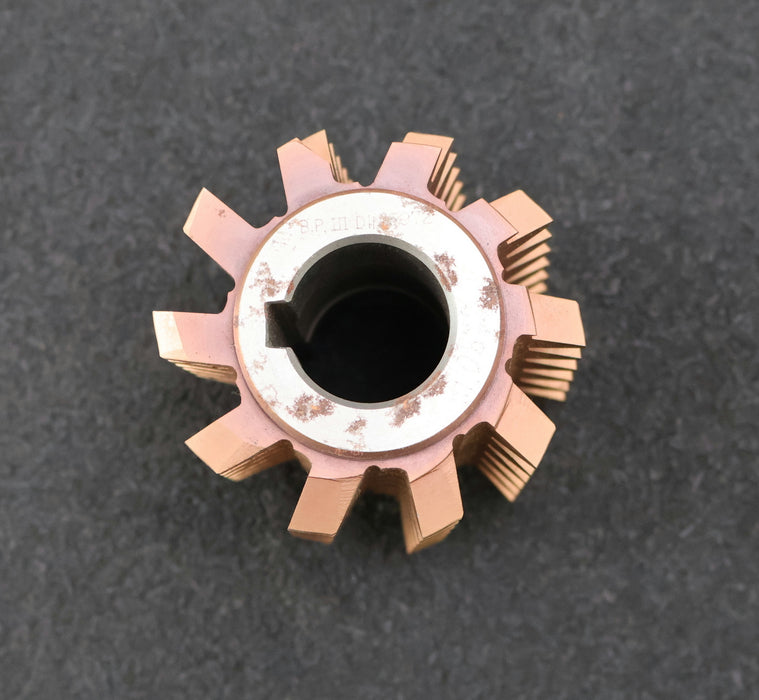 Bild des Artikels PWS-Zahnrad-Wälzfräser-gear-hob-m=3,75mm-20°-EGW-BPIII-DIN-3972-1gg.-Links