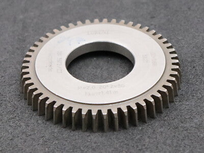 LORENZ Scheibenschneidrad Vorschneider m= 2mm EGW 20° Z= 50 BP III DIN3972