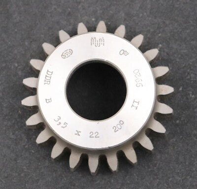 PWS Glockenschneidrad m= 3,5mm EGW 20° Z= 22 BP II Ø87x45xØ1 1/4" gebraucht