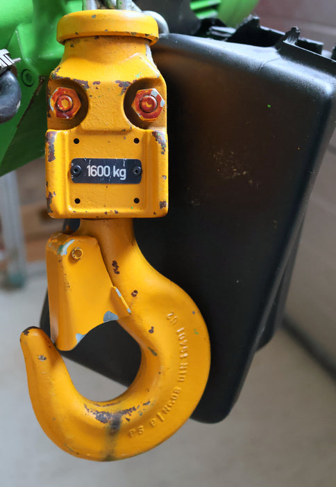 STAHL Elektrokettenzug Typ T616-5/1.2 1/1 - 1600daN Haupthub 5m/min - überprüft
