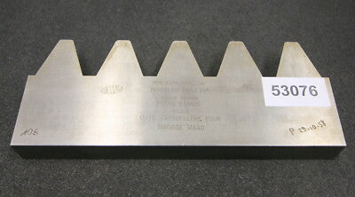 DELTAL Hobelkamm rack cutter für MAAG-Wälzhobelmaschinen m= 14,514 EGW 20° Z=5