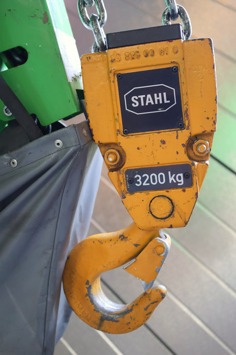 STAHL Elektrokettenzug Typ T616-8/2.0 2/1 - 1600daN Haupthub 8m/min - geprüft