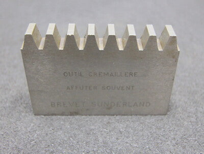 ROLLET PARIS Hobelkamm rack cutter für MAAG-Wälzhobelmaschinen DP 8 EGW 29° Z=8