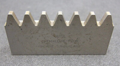 DELTAL Hobelkamm rack cutter für MAAG-Wälzhobelmaschinen m= 5 EGW 20° 110x20mm