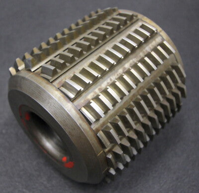 SAAZOR Stollenwälzfräser involute spline hob Fertigfräser m= 3mm 16° EGW 2gg. R