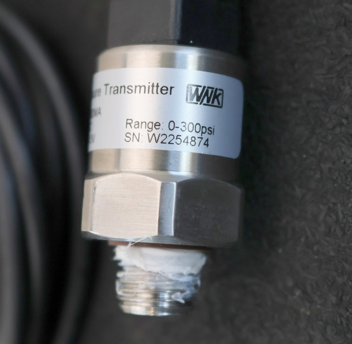 WNK Drucktransmitter Model: WNK80MA 5VDC 0,5-4,5V 0-300psi Anschluss 1/4''