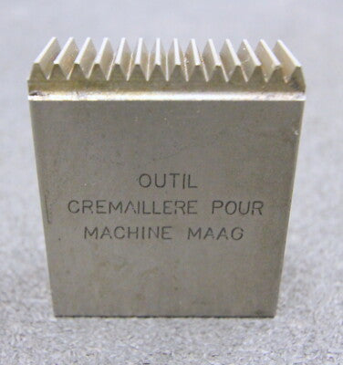 DELTAL Hobelkamm rack cutter für MAAG-Wälzhobelmaschinen m= 1 EGW 20° 44x20mm