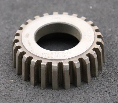 LORENZ Scheibenschneidrad m= 2,5mm EGW 20° Z= 25 hkw= 0,65m Ø67x21xØ1 1/4''