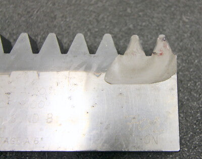 ROLLET PARIS Hobelkamm rack cutter für MAAG-Wälzhobelmaschinen m= 4 EGW 20° Z=11