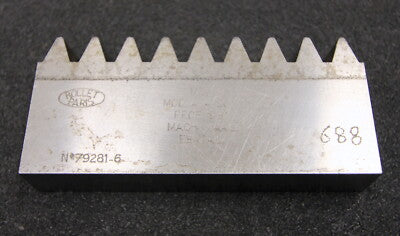 ROLLET PARIS Hobelkamm rack cutter für MAAG-Wälzhobelmaschinen m= 4 EGW 20°