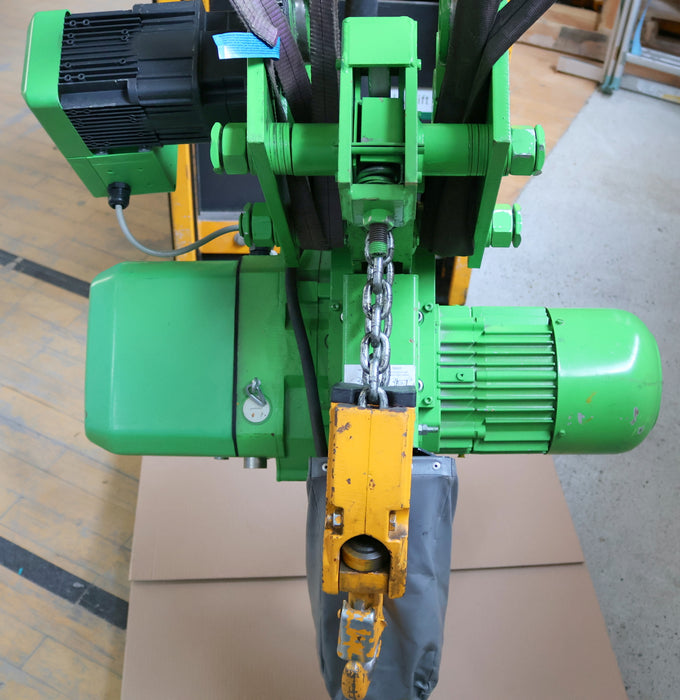 STAHL Elektrokettenzug Typ T616-8/2.0 2/1 - 1600daN Haupthub 8m/min - geprüft