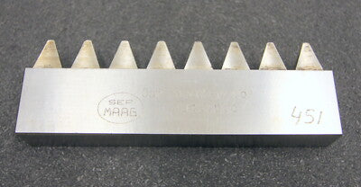 MAAG Hobelkamm rack cutter für MAAG-Wälzhobelmaschinen m= 5,500 EGW 20° 140x20mm