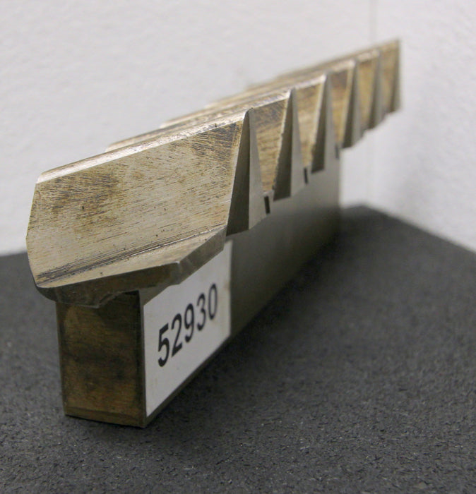 BRENIER Hobelkamm rack cutter für MAAG-Wälzhobelmaschinen m= 8 EGW 20° 195x36mm