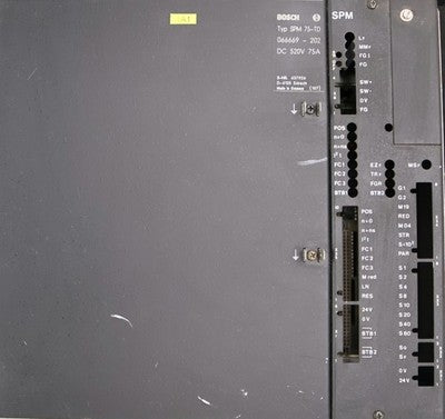 BOSCH Spindelmodul SPM ! überholt / overhauled ! SPM 75-TD 066669-202