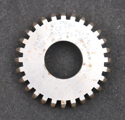 Scheibenschneidrad m= 2,75/2,25mm EGW 20° Z= 28 Ø83x18xØ1 1/4'' gebraucht