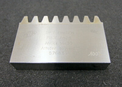 DELTAL Hobelkamm rack cutter für MAAG-Wälzhobelmaschinen DP 7 EGW 14°30 92x20mm