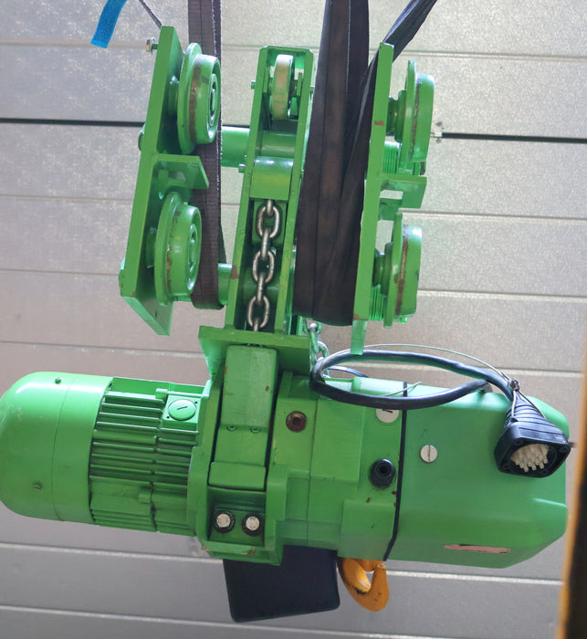 STAHL Elektrokettenzug Typ T616-5/1.2 1/1 - 1600daN Haupthub 5m/min - überprüft