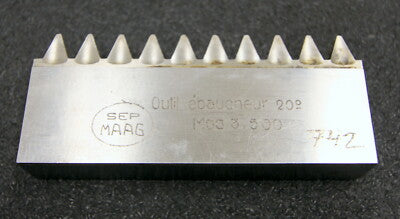 MAAG Hobelkamm rack cutter für MAAG-Wälzhobelmaschinen m= 3,500 EGW 20° 113x20mm