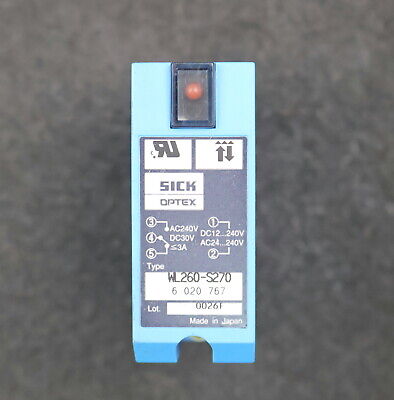 SICK OPTEX Kubisch Optischer Sensor Reflektierend Schaltabstand max. 14m