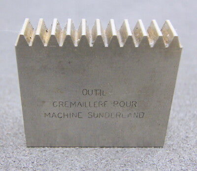 DELTAL Hobelkamm rack cutter für MAAG-Wälzhobelmaschinen m= 1,75 EGW 20° 61x20mm