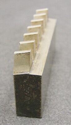ROLLET PARIS Hobelkamm rack cutter für MAAG-Wälzhobelmaschinen m= 5 EGW 20° Z=7