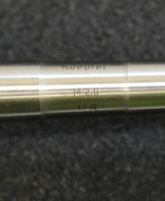 KÖPFER Schneckenrad-Radial-Schaftwälzfräser m=2,0 für SchneckenØ 39,6mm 20° EGW