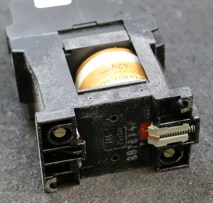 SIEMENS Schütz 22E 3TB4017-0BW4 42VDC 2S + 2Ö  unbenutzt