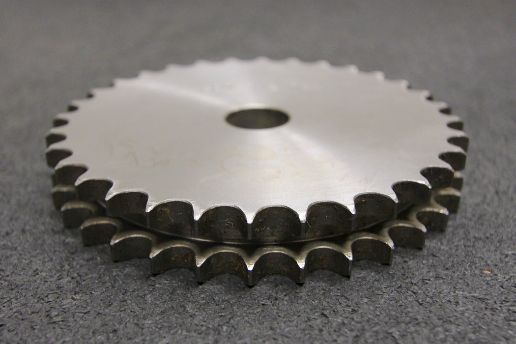 WMH HERION Zweifach Kettenradscheibe ZRL Chainwheel Teilung 3/8"x7/32" Z=32