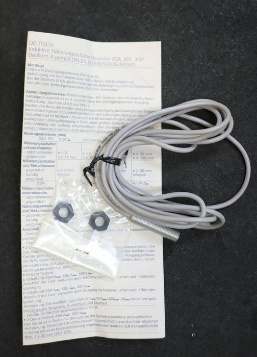 TELEMECANIQUE XSA-H0131 34289 Induktiver Näherungsschalter Bauform A 12/24V