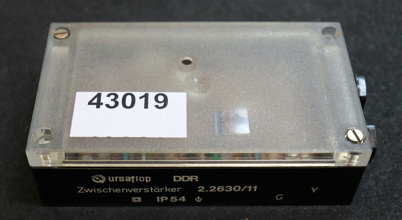 URSAFLOP Zwischenverstärker 2.2630/11 DDR IP54 081210002121 G Y