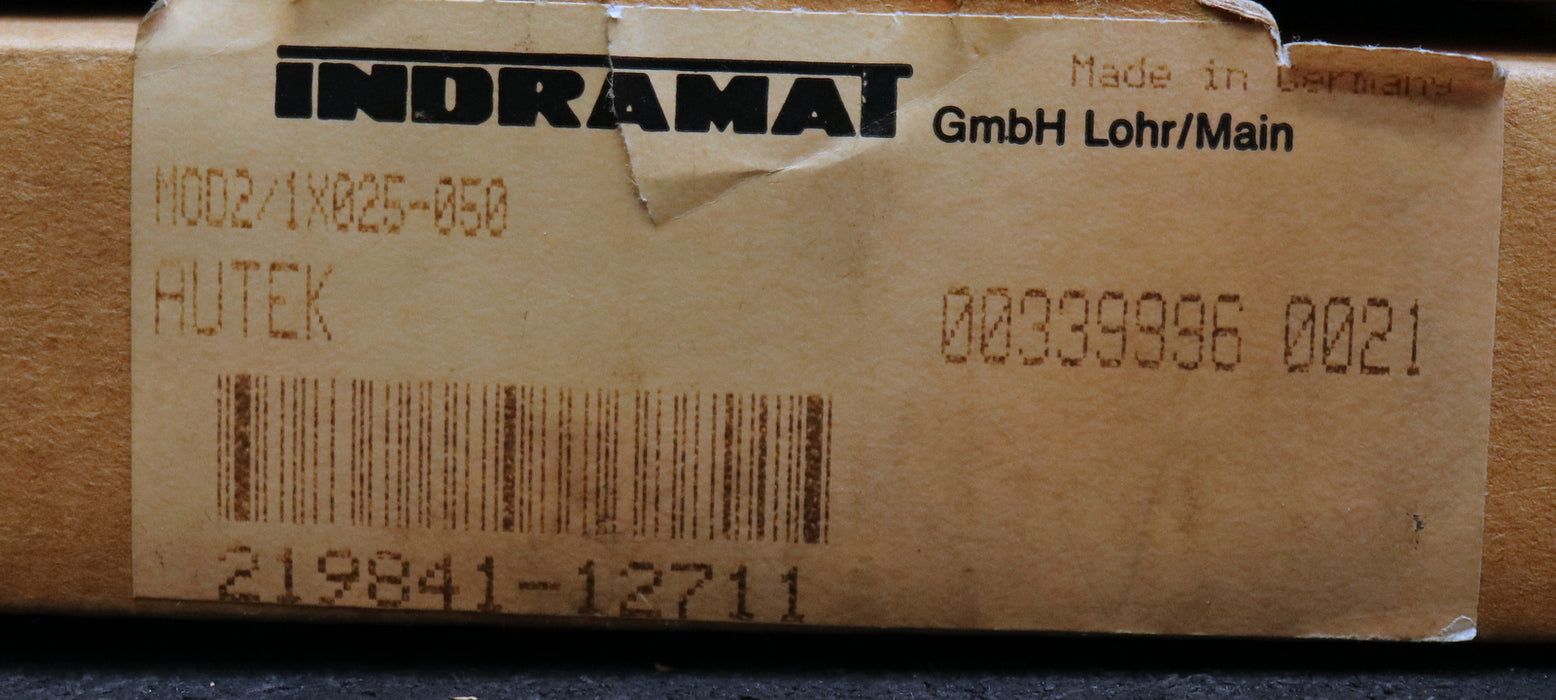 INDRAMAT Programmierungsmodul MOD2/1X025-050 942301 Motor MAC112A-.-LD Contr TDM