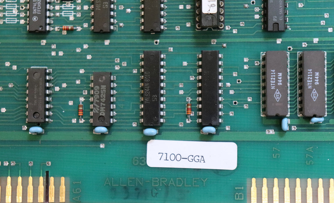 ALLEN BRADLEY Programmable interface module 7100-GGA 636412-90 REV-2 ungetestet