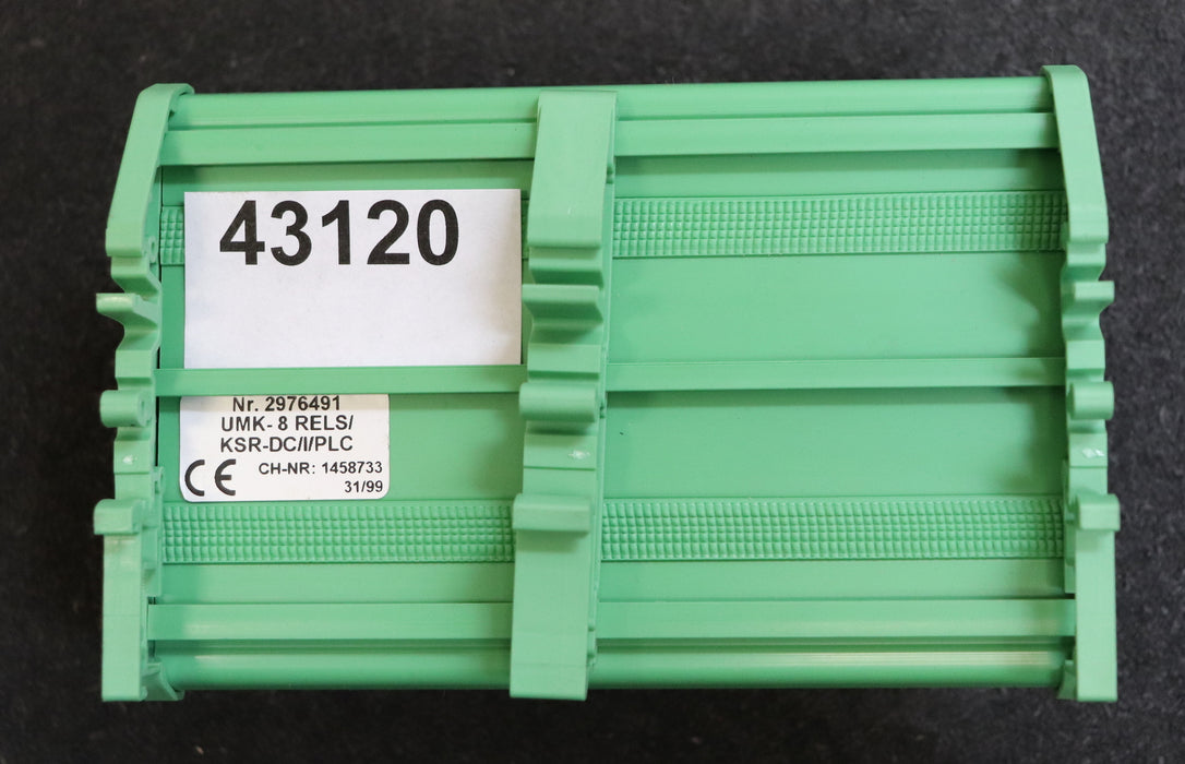 PHOENIX CONTACT Relaissockelplatine UMK-8 RELS/KDR-DC/I/PLC Nr. 2976491+8 Relais