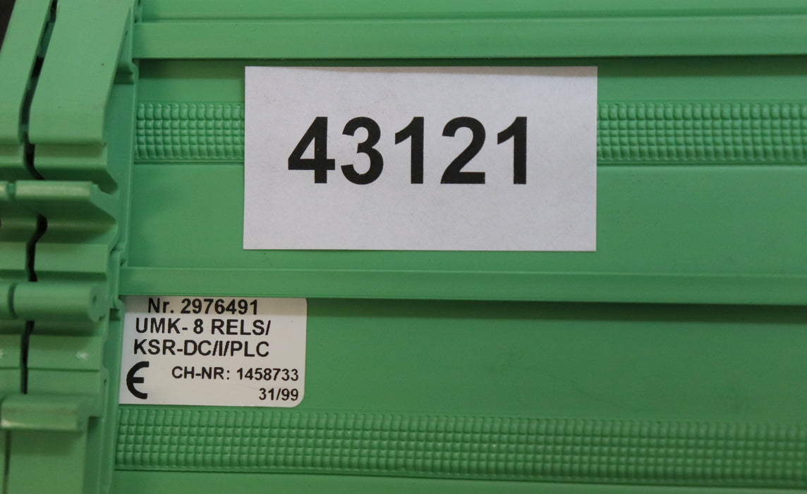 PHOENIX CONTACT Relaissockelplatine UMK-8 RELS/KSR-DC/I/PLC Nr. 2976491