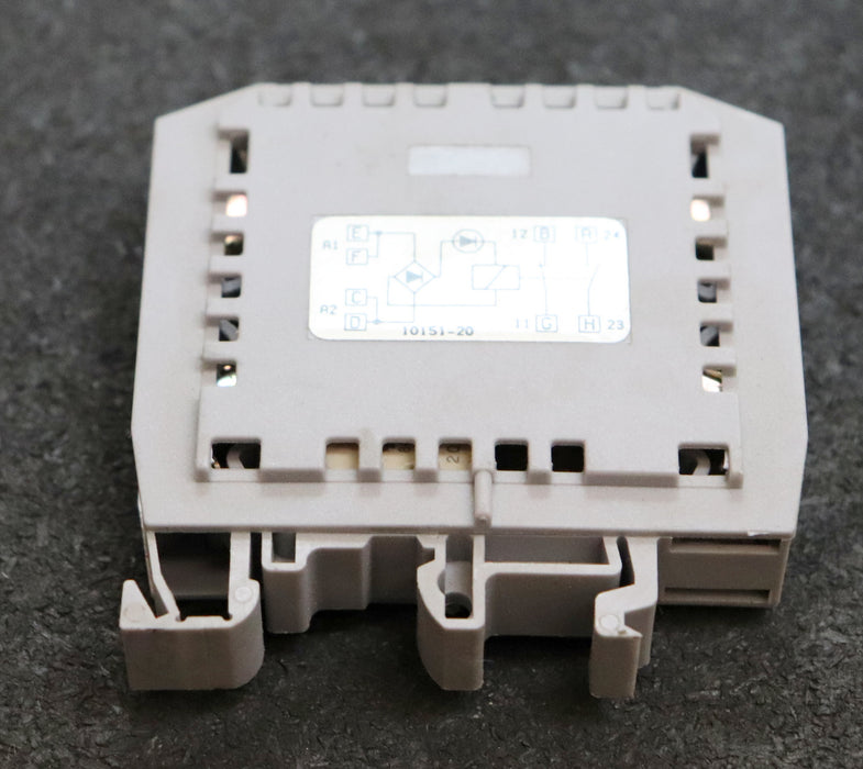 ENTRELEC Rely Terminal Block 10151-20 24VDC gebraucht