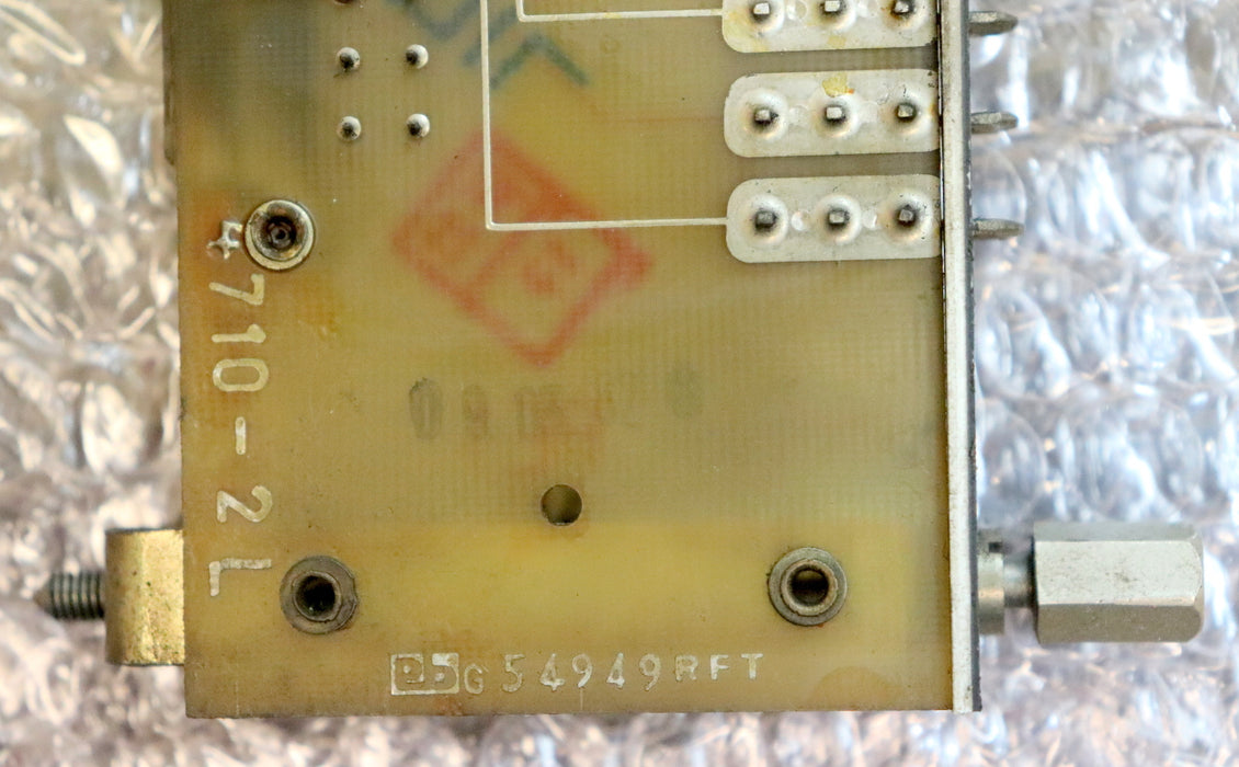 VEM NUMERIK RFT DDR Steckplatinen-Vorderseite E Platine 413753-5 NKM 4710-2 RFT