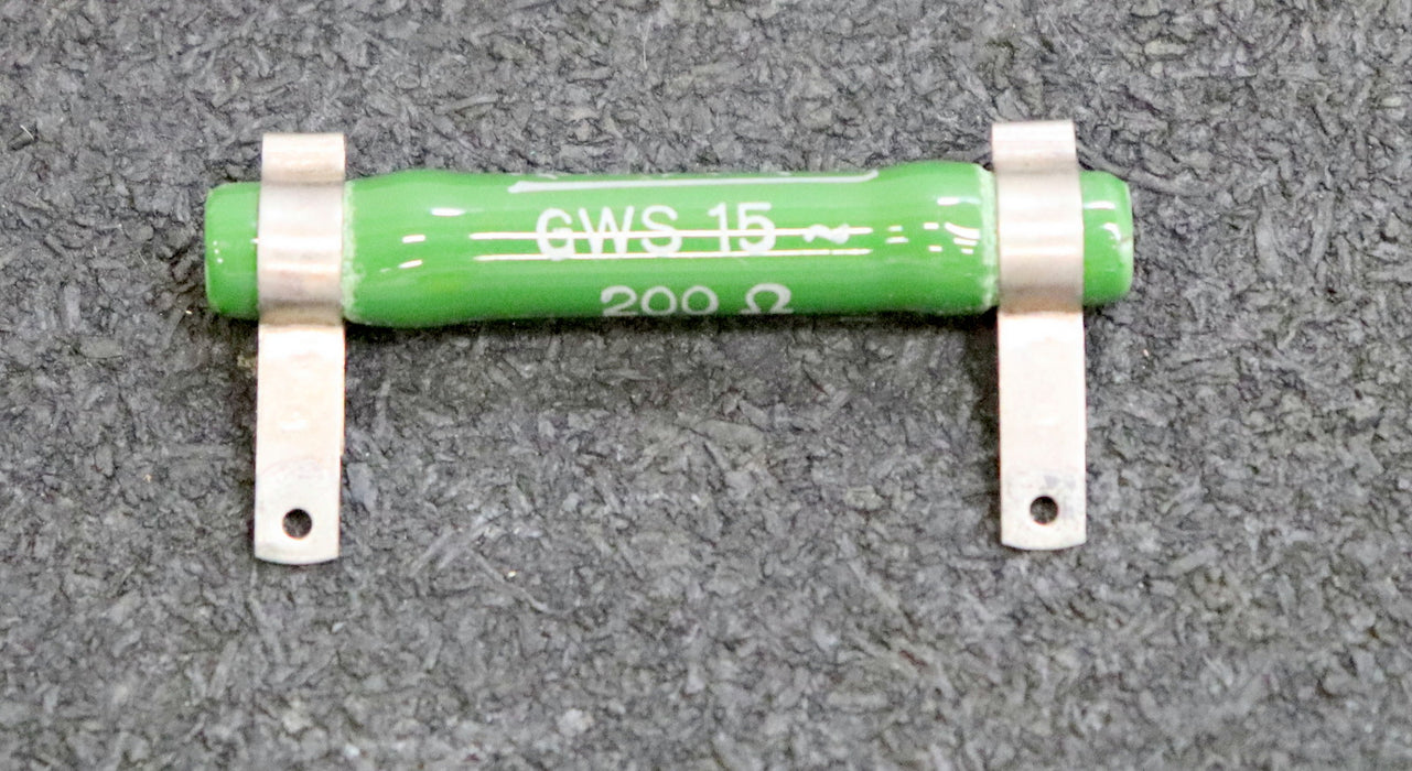 ROSENTHAL RIG-Widerstand glasierter Drahtwiderstand Typ 103 200 Ohm GWS 15 ~