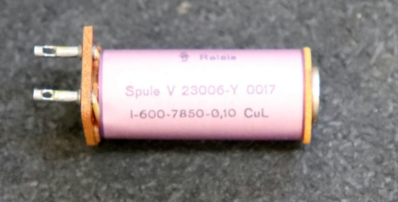 SIEMENS kleines Rundrelais V23006-Y0017 24VDC I-600-7850-0,10 Cul.