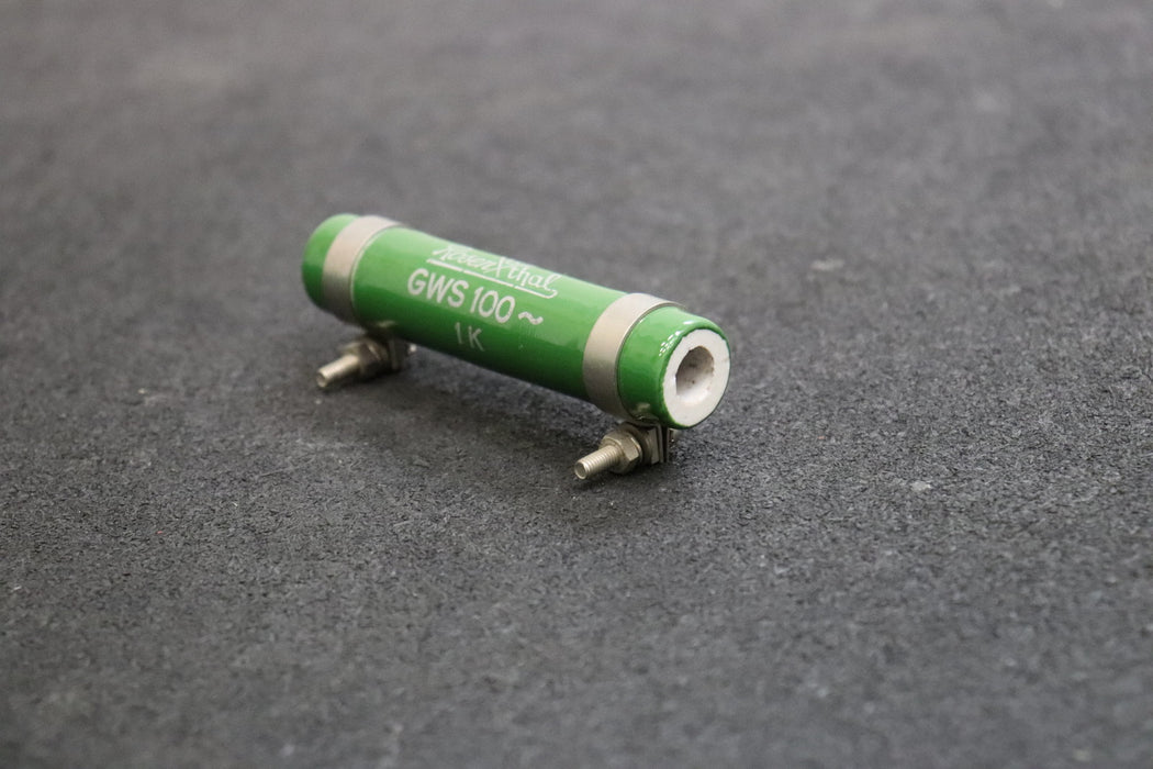 ROSENTHAL glasierter Drahtwiderstand 0104 GWS 100 1 kOhm - unbenutzt