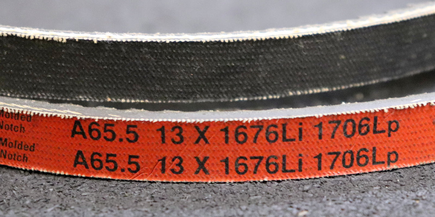 GATES Keilriemen 13x1676 Li A65.5 1706 Lp Hi-Power MN 5E Innenlänge 1676mm